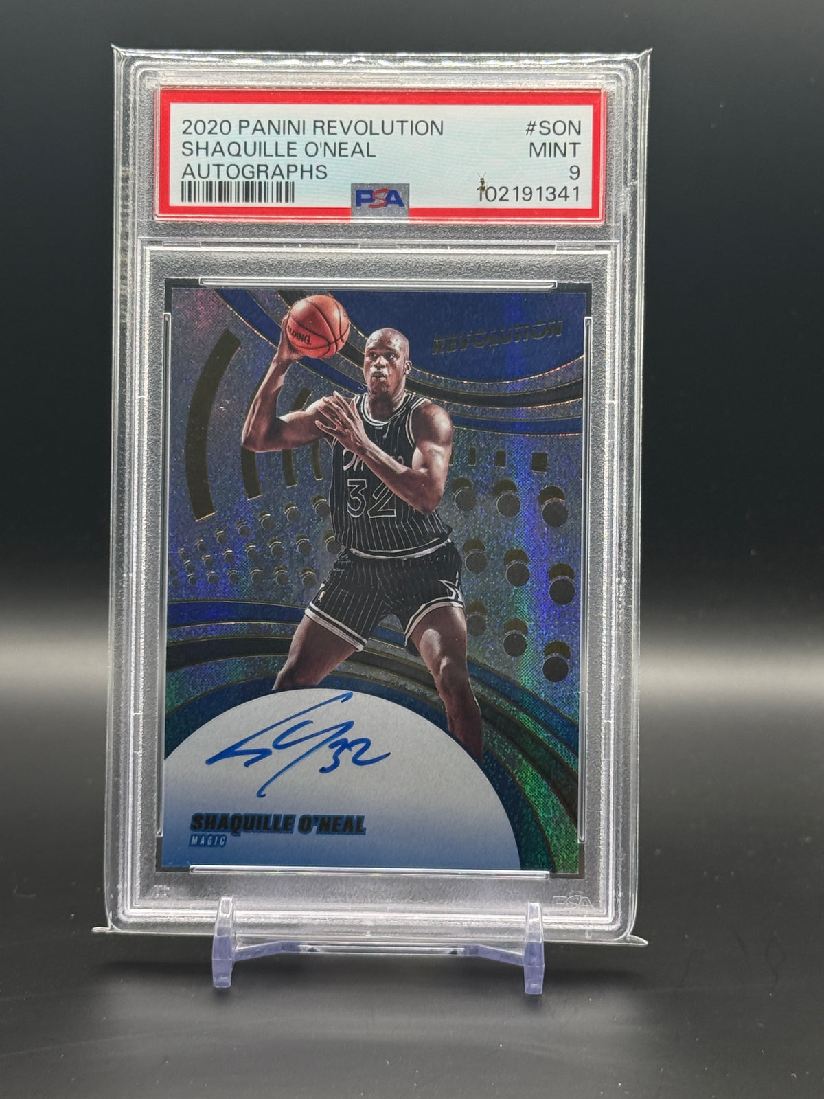 2020-21 Panini Revolution NBA Shaquille O´Neal Orlando Magic Auto PSA 9 102191341