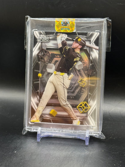 2025 Topps Chrome Black MLB Jackson Merrill San Diego Padres Depth of Darkness