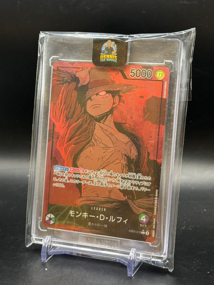 2025 One Piece EB02-010 Monkey D. Luffy Alternate Art