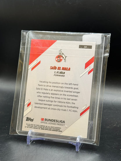 2025-26 Topps Chrome Bundesliga Said El Mala 1. FC Köln Lava Purple 11/75