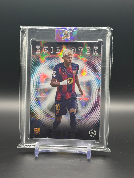 2025-26 Topps Flagship UCC Lamine Yamal FC Barcelona Epicenter