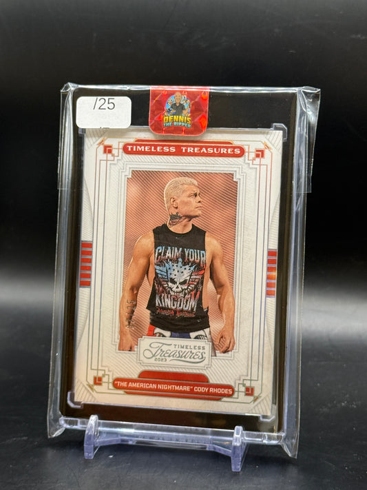2023 Panini Chronicles Timless Treasure WWE "The American Nightmare" Cody Rhodes 07/25