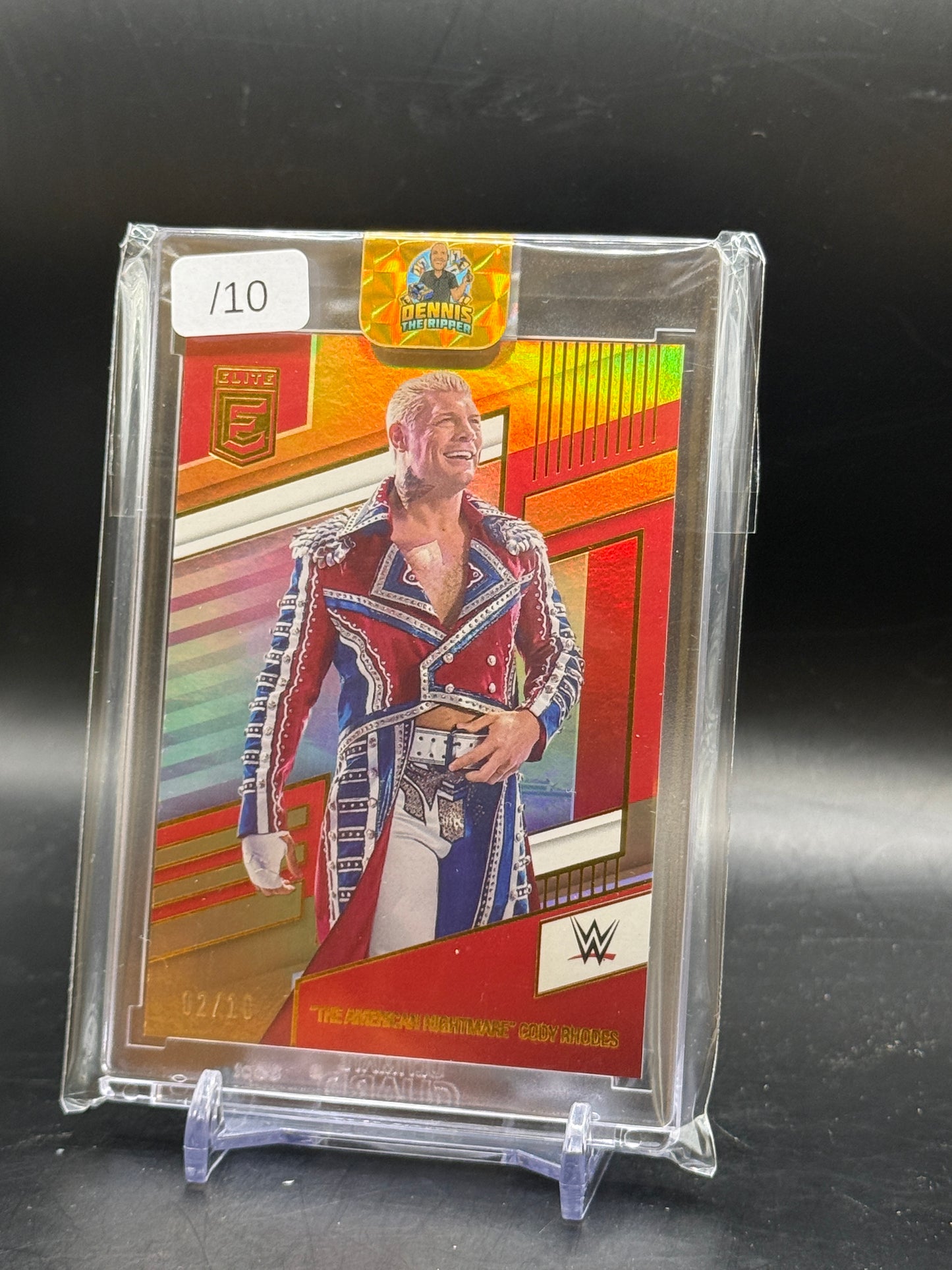 2022 Panini Chronicles Elite WWE "The American Nightmare" Cody Rhodes 02/10