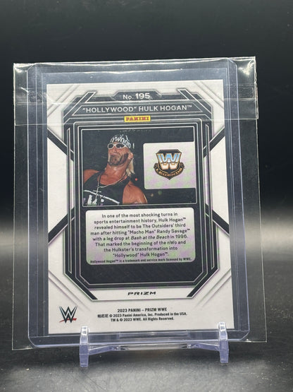 2023 Panini Prizm WWE Hollywood Hulk Hogan Disco