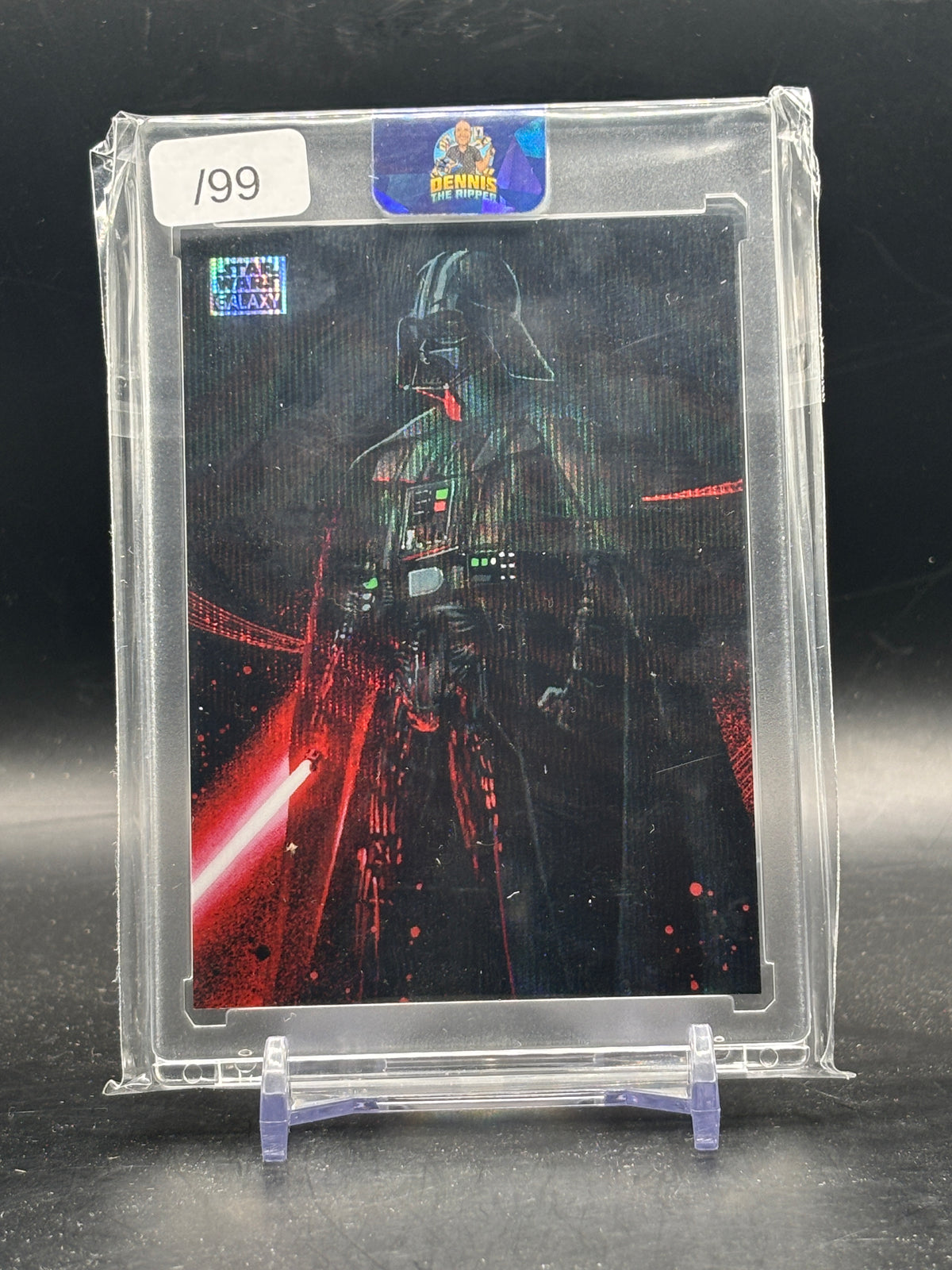 2025 Topps Star Wars Chrome Galaxy Darth Vader Fear The Dark Side 27/99