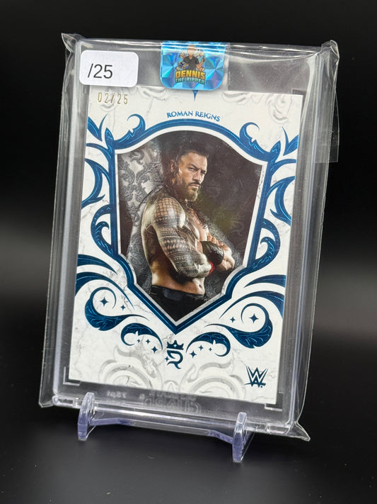 2025 Topps Royalty WWE Roman Reigns 02/25