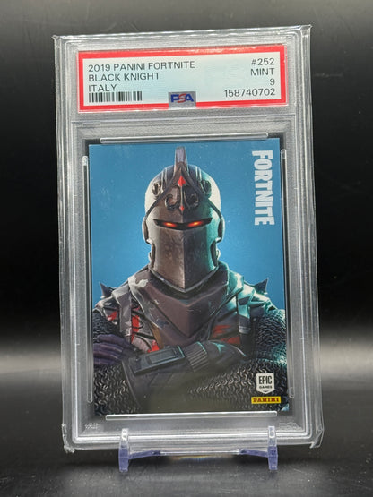 2019 Panini Fortnite Black Knight Italy PSA 9 158740702