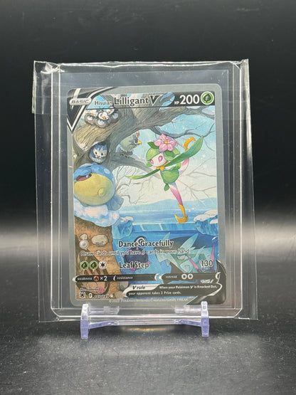Pokemon Hisuian Lilligant V (ASR 163)