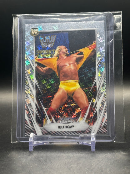 2026 Topps Chrome WWE Hulk Hogan Logofractor
