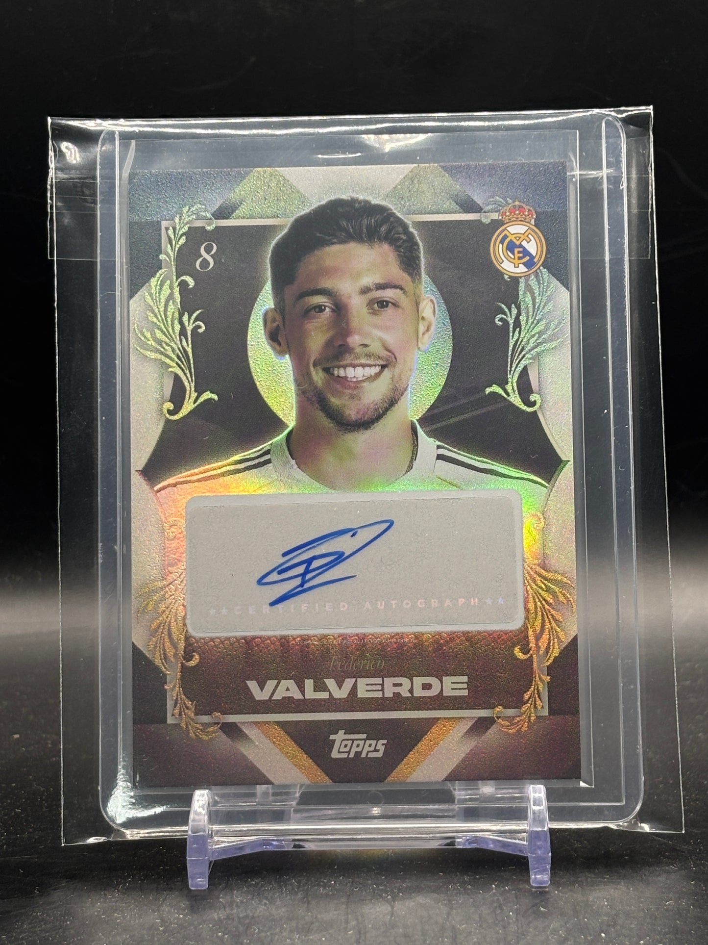 2025-26 Topps Los Blancos Real Madrid Valverde Auto