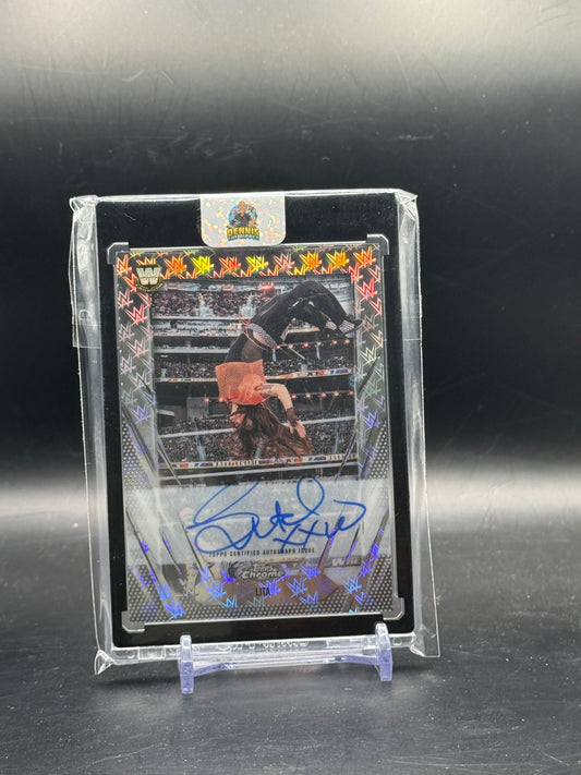 2026 Topps Chrome Logofractor WWE Lita Auto