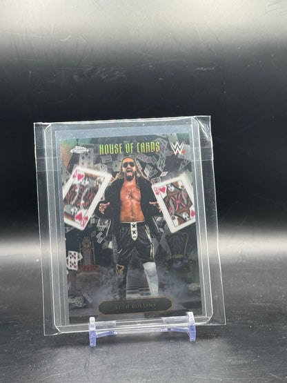 2026 Topps Chrome WWE Seth Rollins House of Cards