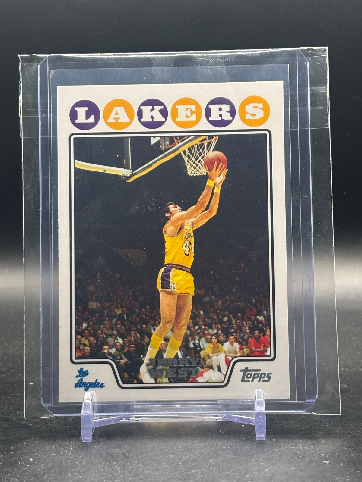 2008 Topps Jerry West Los Angeles Lakers Nr. 180