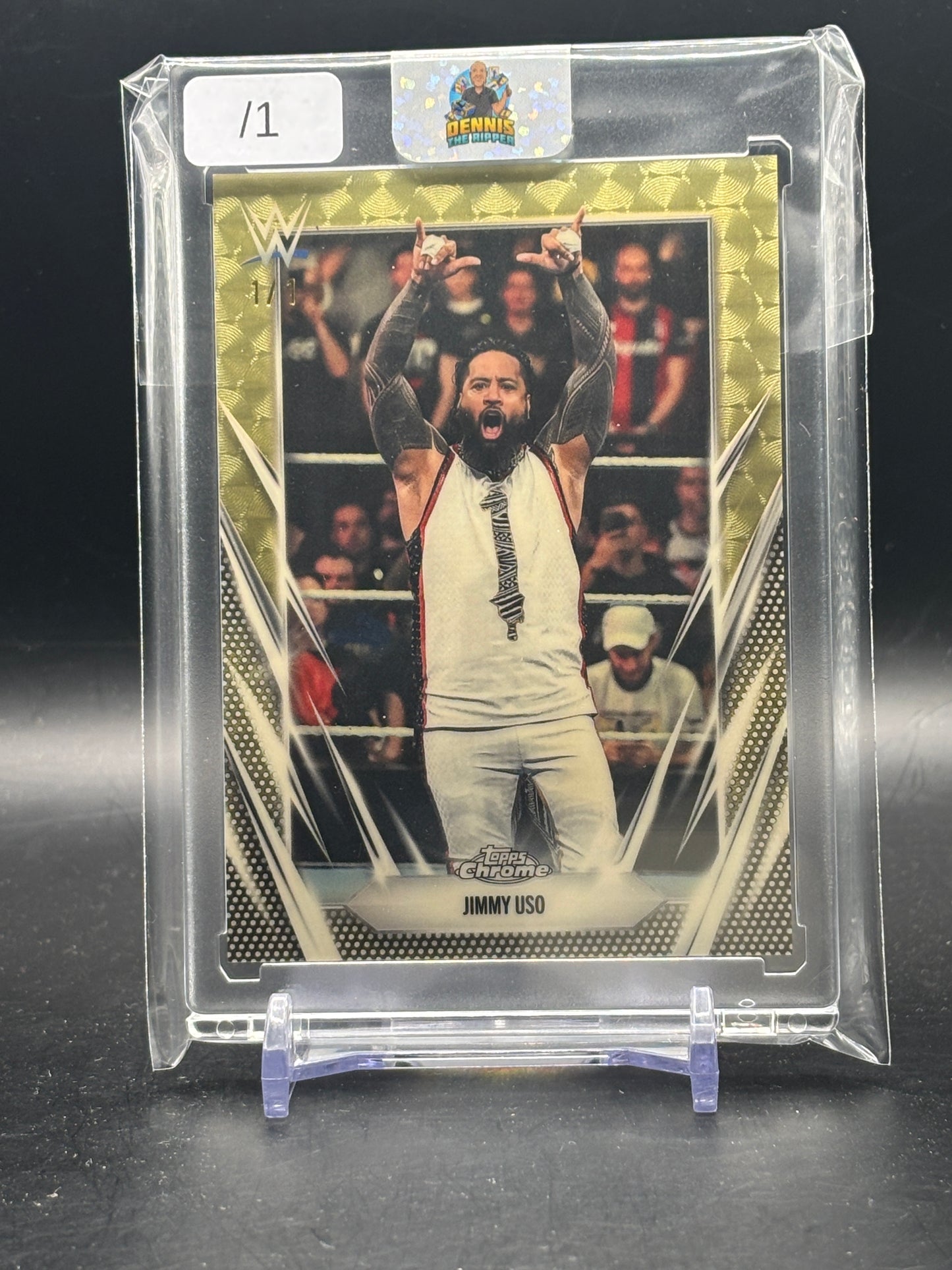 2026 Topps Chrome WWE Jimmy Uso Superfractor 1/1