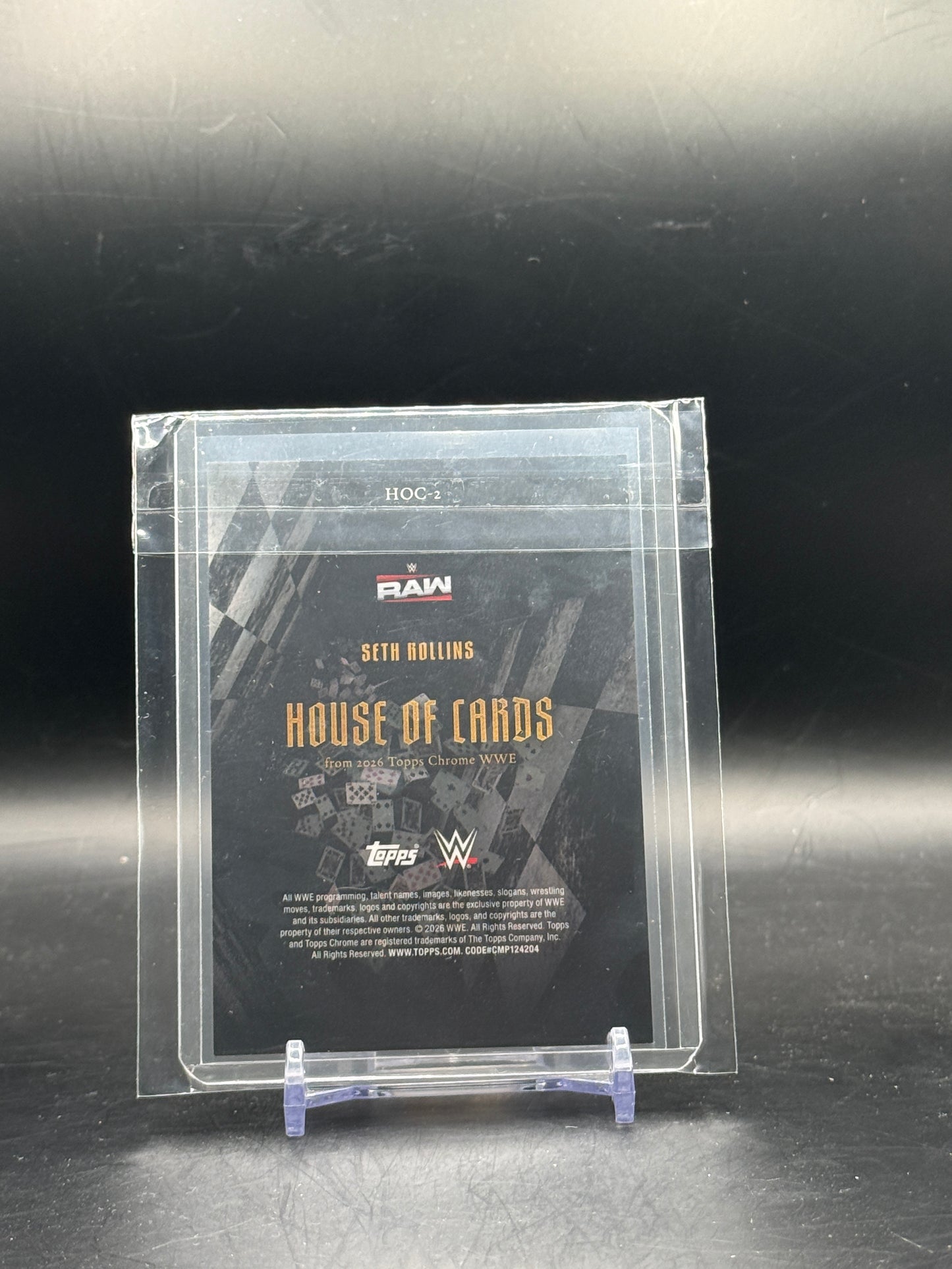 2026 Topps Chrome WWE Seth Rollins House of Cards