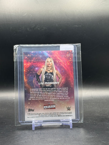 2025 Topps Universe WWE Liv Morgan Raw 28/99