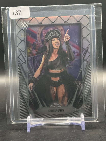 2026 Topps Chrome WWE Chelsea Green Steel Cage 23/37