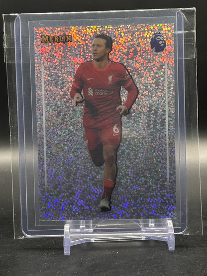 2026 Topps Merlin Premier League Thiago Alcantara Liverpool FC The Shiny