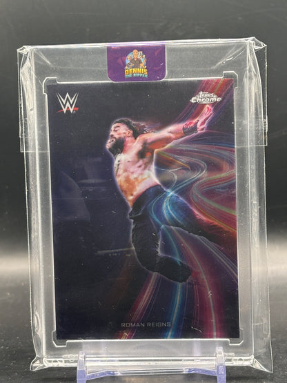 2026 Topps Chrome WWE Roman Reigns Signalz