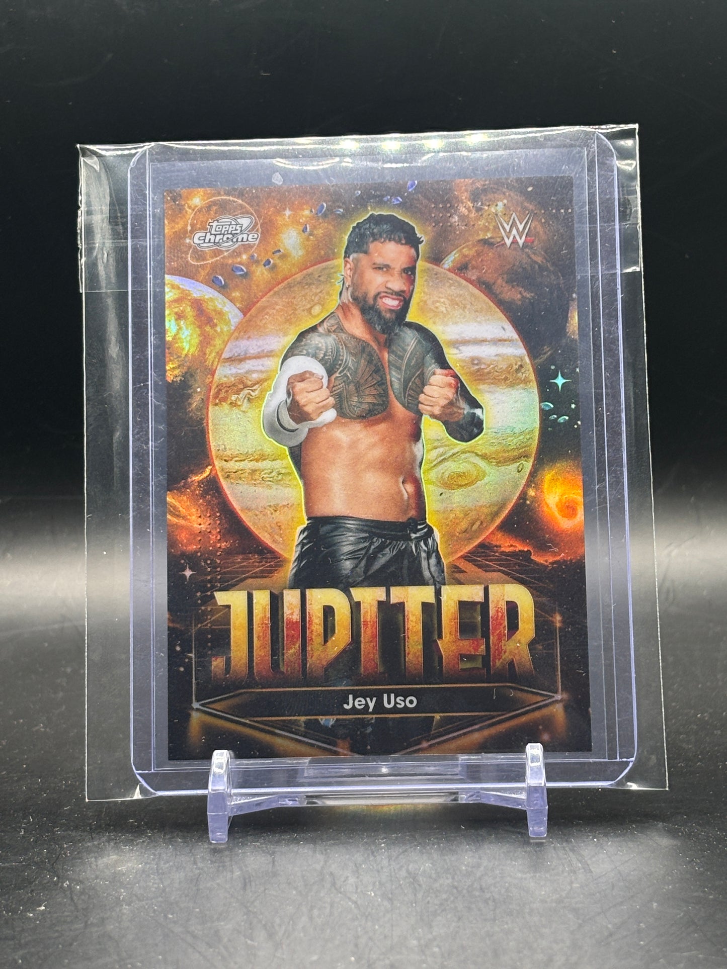 2026 Topps Chrome Cosmic WWE Jey Uso Jupiter