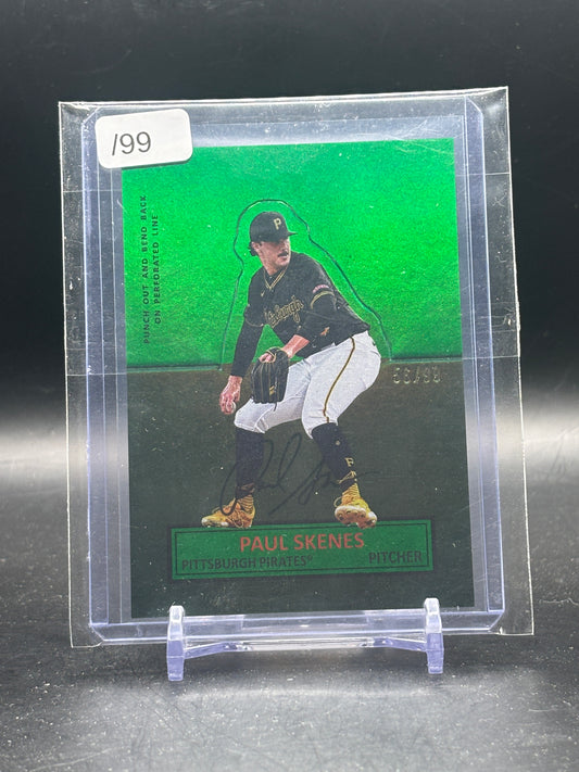 2025 Topps Archives MLB Paul Skenes Pittsburgh Pirats Green Stand Up 56/99