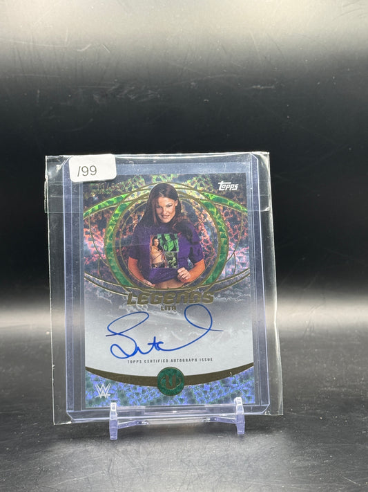 2025 Topps Universe WWE Lita Legends Auto 13/99