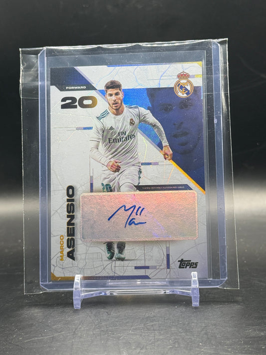 2025-26 Topps Los Blancos Real Madrid Marco Asensio Auto