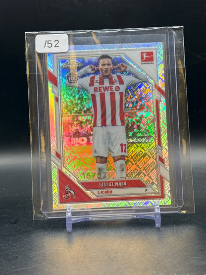 2025-26 Topps Chrome Bundesliga Said El Mala 1. FC Köln Topps Fractor 15/52