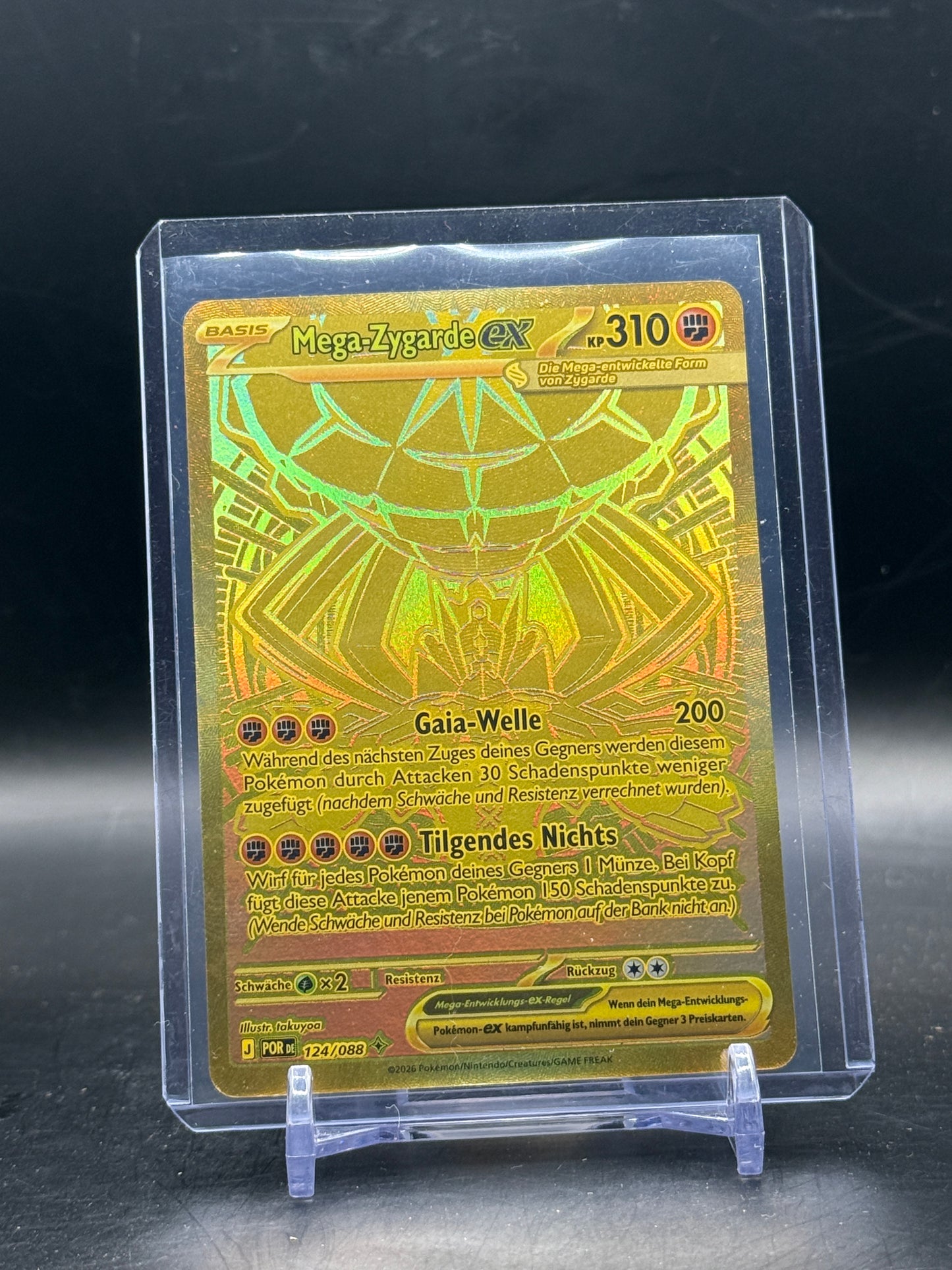 Pokemon Mega Zygarde ex (POR 124)
