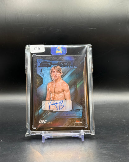 2025 Topps Finest UFC Paddy Pimblett Auto 17/25