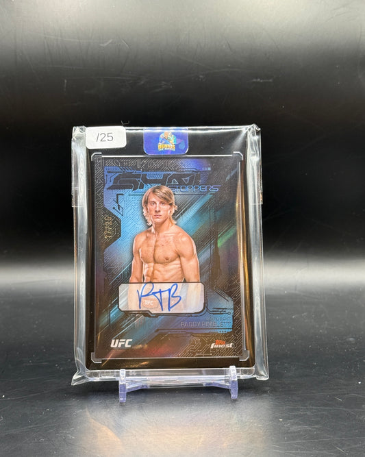 2025 Topps Finest UFC Paddy Pimblett Auto 17/25
