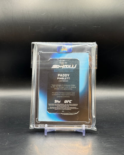 2025 Topps Finest UFC Paddy Pimblett Auto 17/25