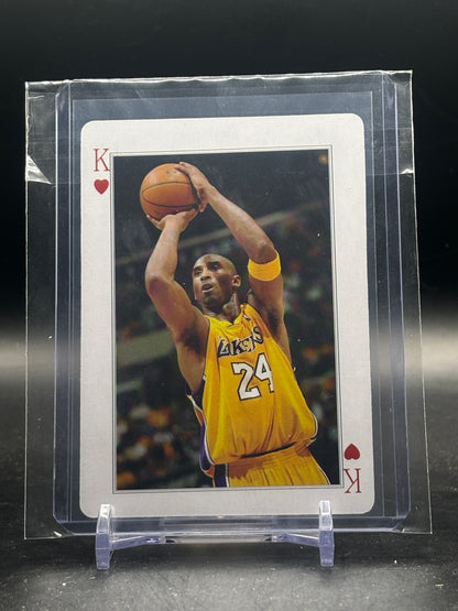 Card Set Kobe Bryant Kobe Bryant Los Angeles Lakers Hearts King