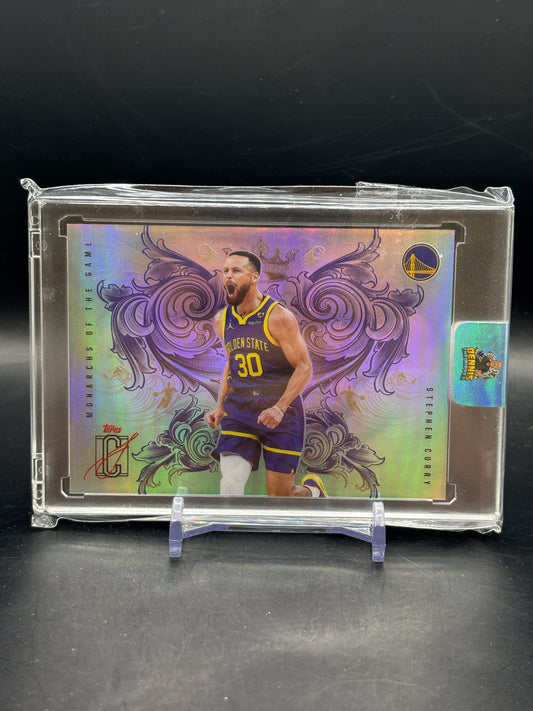 2025-26 Topps Signature Class NBA Stephen Curry Golden State Warriors Monarchs of the Came