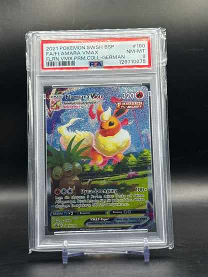 Pokemon Flareon VMAX (SWSH 180) PSA 8 129710275