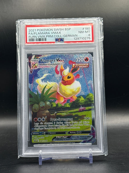 Pokemon Flareon VMAX (SWSH 180) PSA 8 129710275