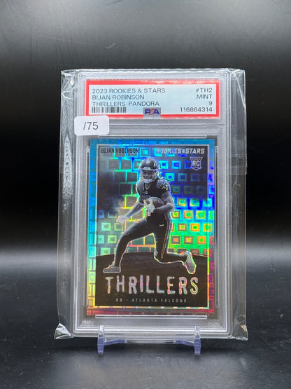 2023 Panini Rookies & Stars NFL Bijan Robinson Atalanta Falcons Thrillers Pandora 59/75