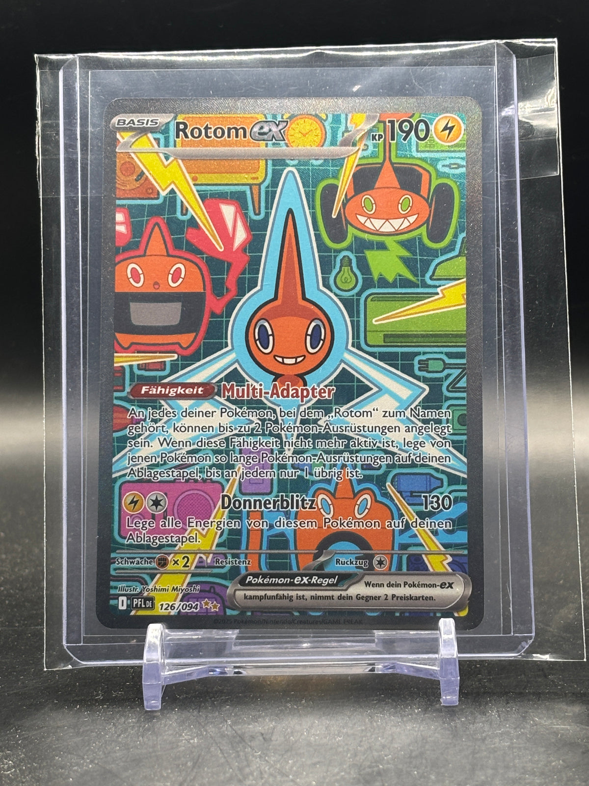 Pokemon Rotom ex (PFL 126)
