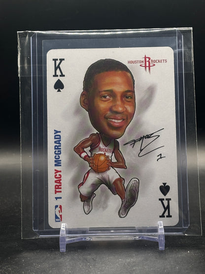 2006 All Pro Sports Cards Tracy McGrady Houston Rockets Spades King