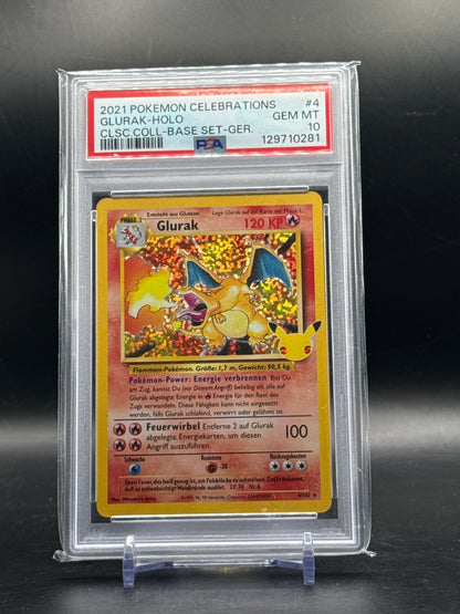 Pokemon Glurak (CEL BS 4) PSA 10 129710281
