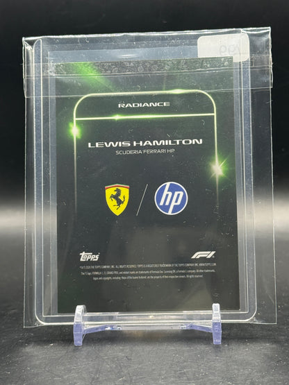 2026 Topps Lights Out Lewis Hamilton Ferrari Radiance 94/99