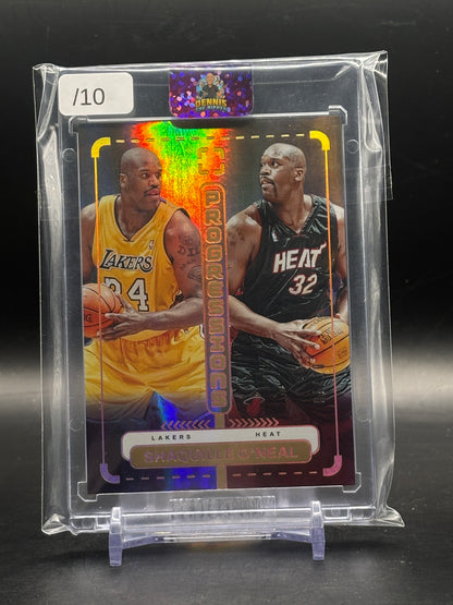 2024-25 Panini Photogenic NBA Shaquille O´Neal Lakers / Heat Gold Progressions 01/10