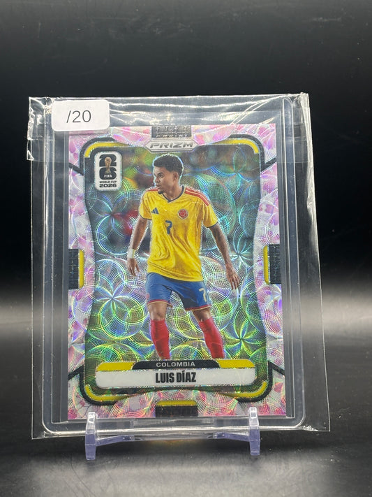 2026 Panini Prizm World Cup Luis Diaz Columbia Blossom 02/20