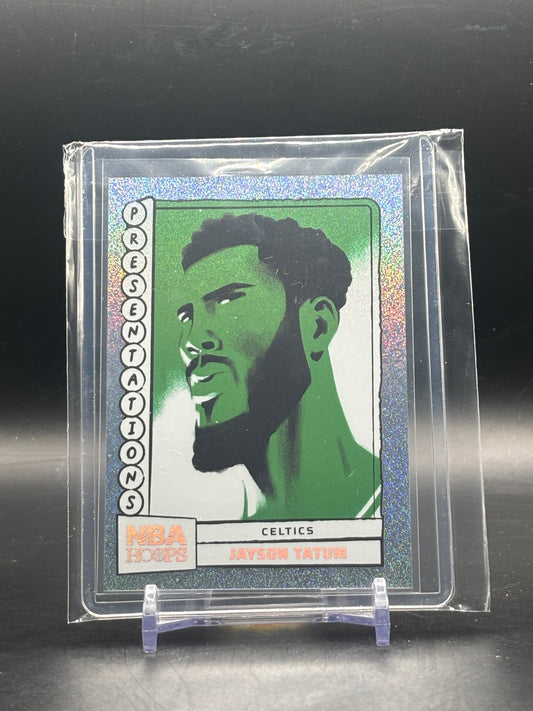 2024-25 Panini Hoops NBA Jayson Tatum Boston Celtics Presentation
