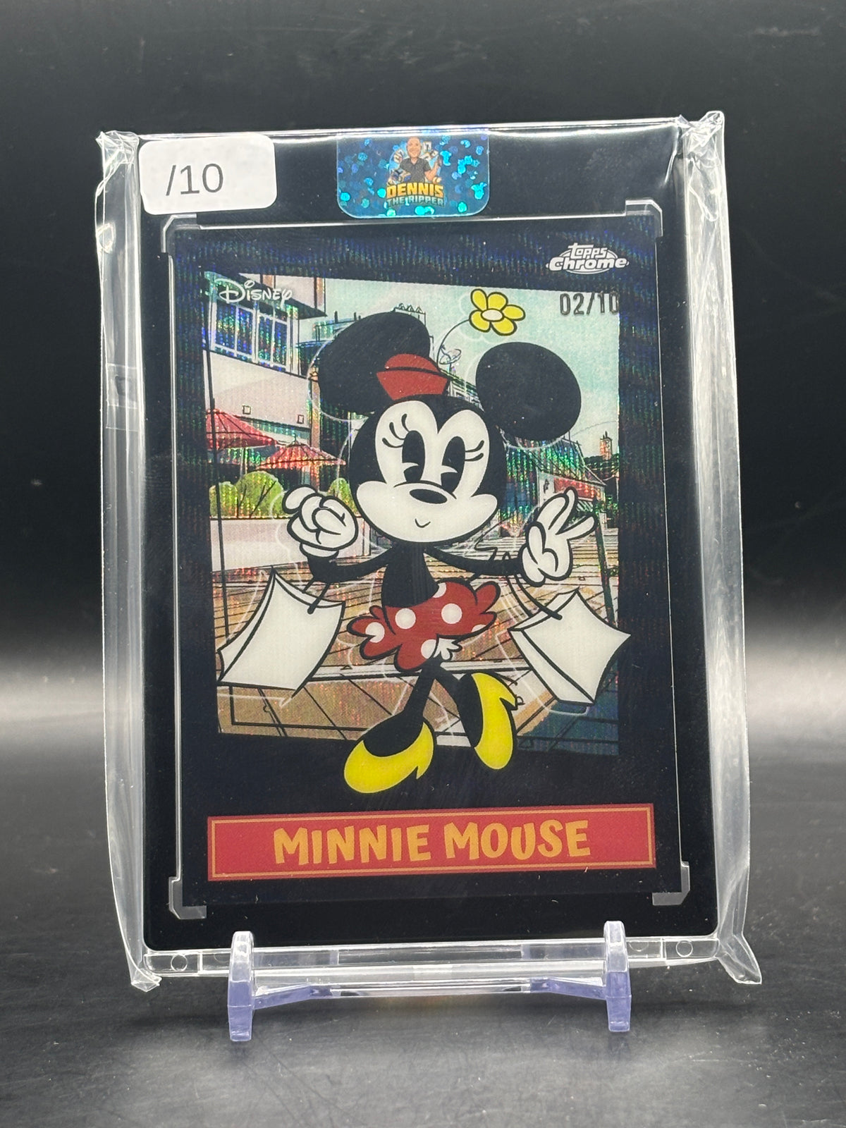 2026 Topps Neon Disney Minnie Mouse Black 02/10