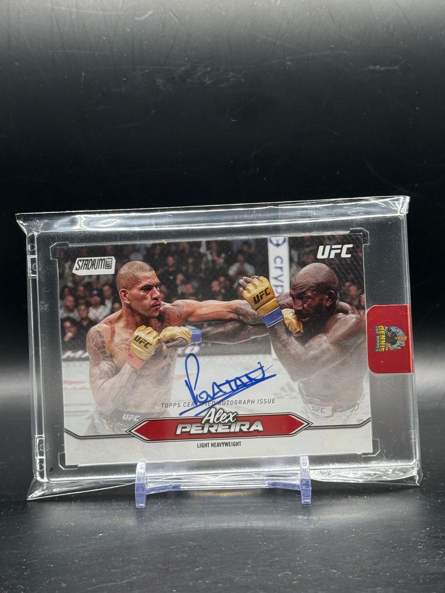 2025 Topps Stadium Club UFC Alex Pereira Auto