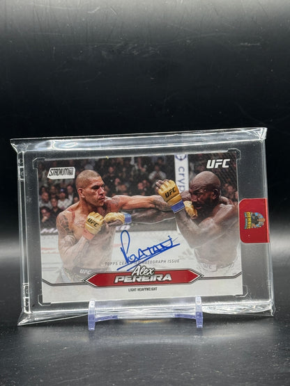 2025 Topps Stadium Club UFC Alex Pereira Auto