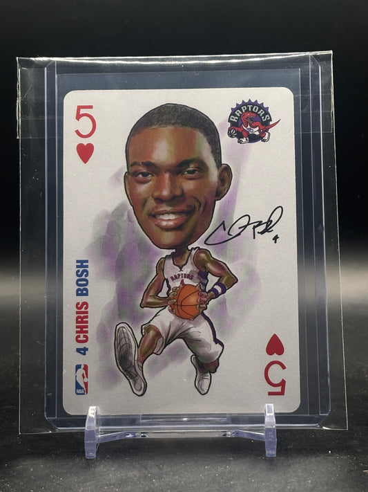 2006 All Pro Sports Cards Chris Bosh Toronto Raptors Hearts 5