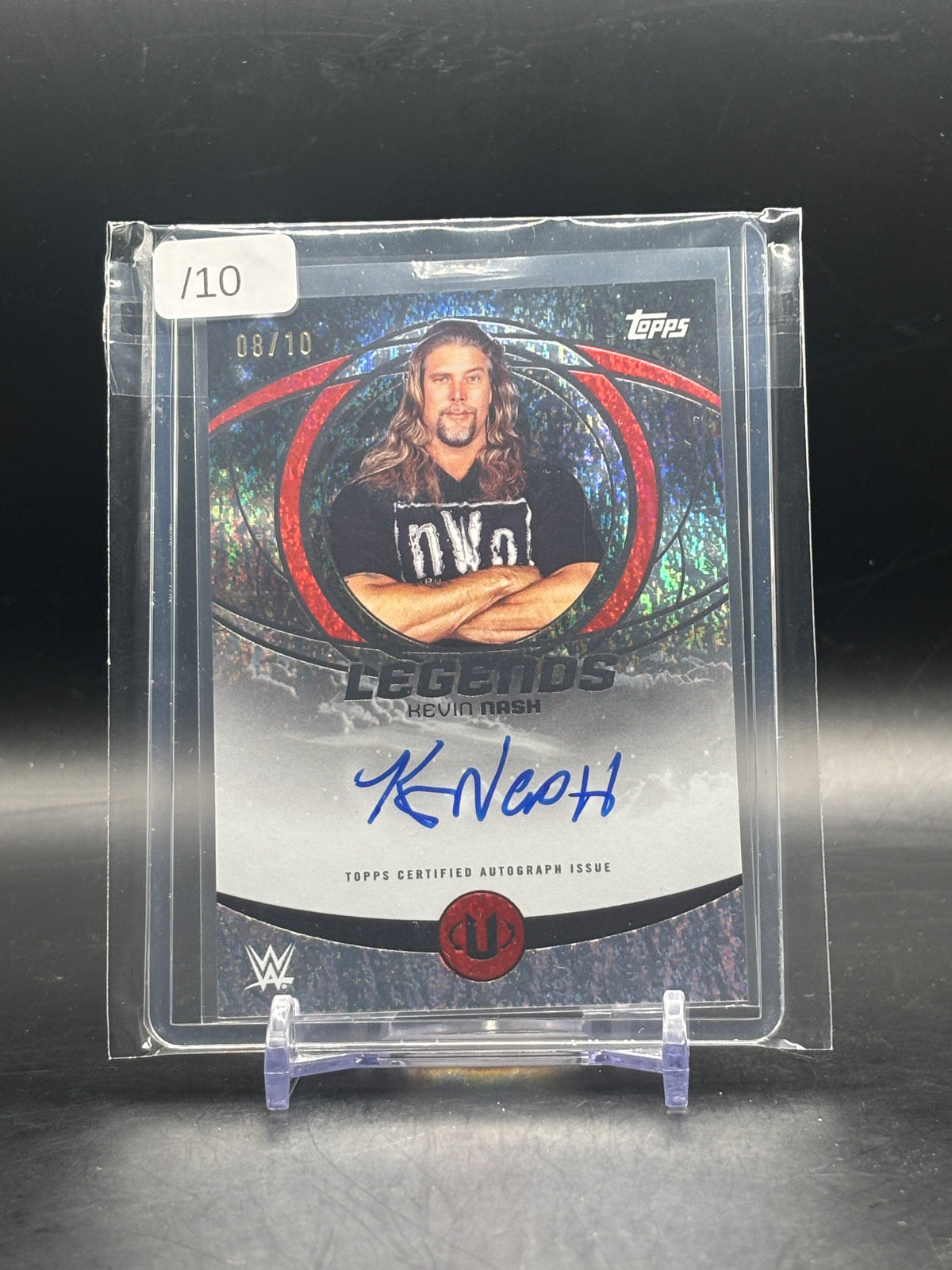 2025 Topps Universe WWE Kevin Nash Red Magma 08/10