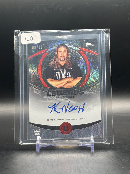 2025 Topps Universe WWE Kevin Nash Red Magma 08/10